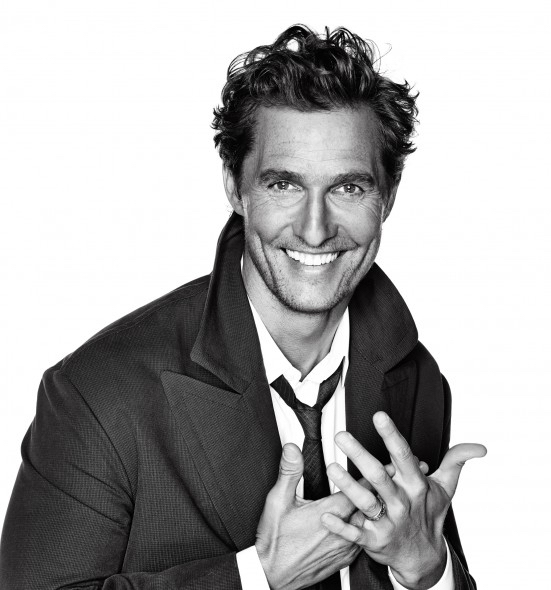 Matthew McConaughey Covers L'Optimum December 2014/January 2015 Issue