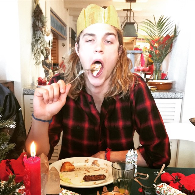 Miles McMillan is all about his holiday food