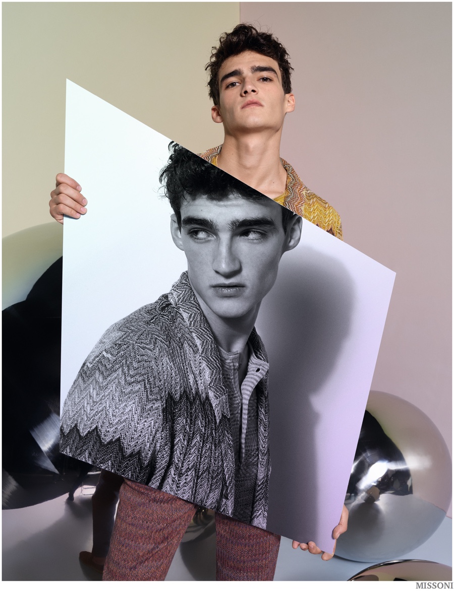 Missoni Men Delivers Ultimate Portrait for Spring/Summer 2015 Campaign