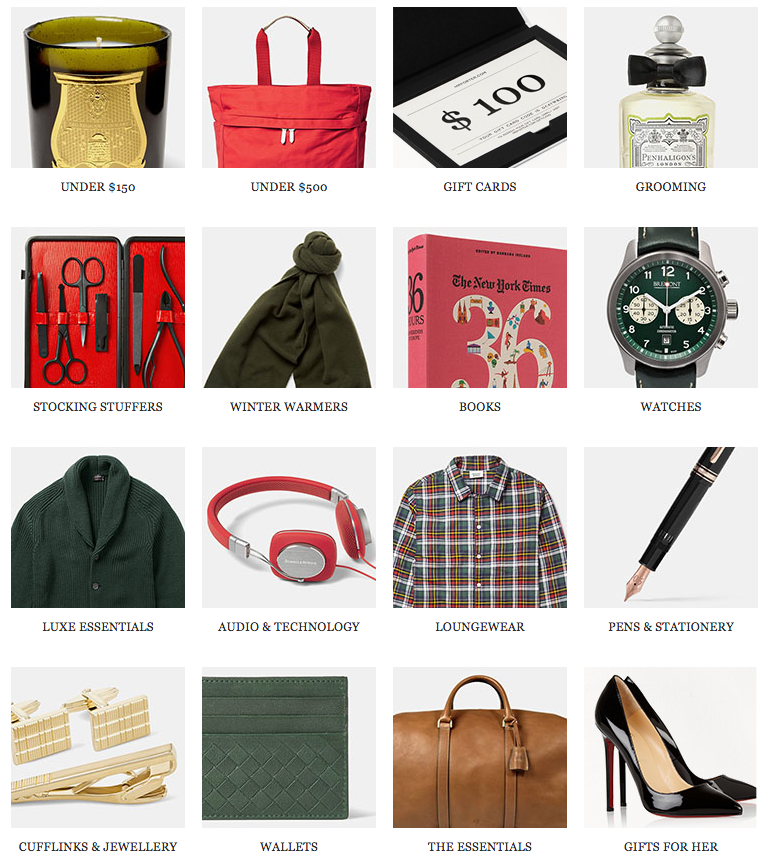 Mr Porter Gift Guide: The Ultimate Gift Finder
