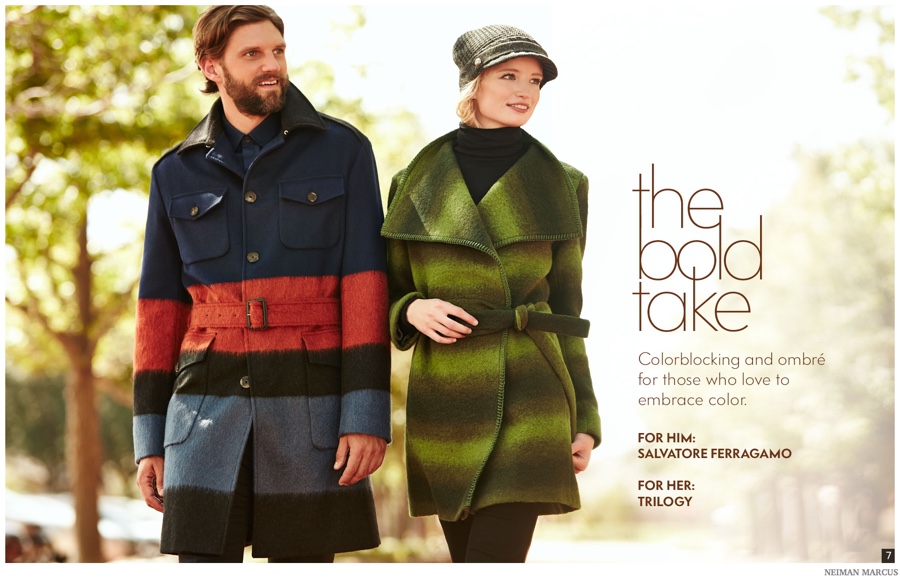 Neiman Marcus Presents His ‘n’ Her Winter Outerwear Styles