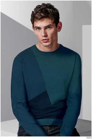 Next Men Graphic Sweaters Casual Outfits 004