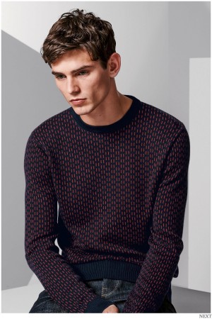 Next Men Graphic Sweaters Casual Outfits 006