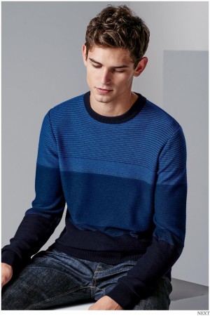 Next Men Graphic Sweaters Casual Outfits 008