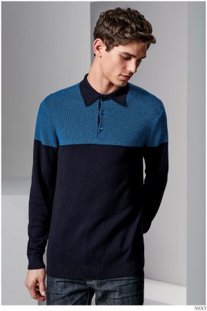 Next Men Graphic Sweaters Casual Outfits 009