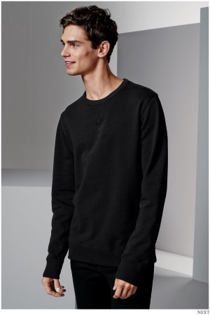 Next Men Graphic Sweaters Casual Outfits 022