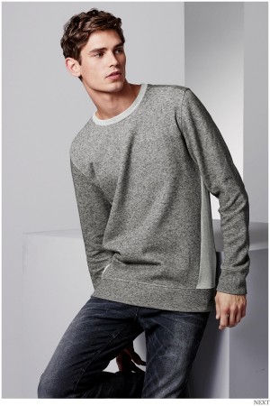 Next Men Graphic Sweaters Casual Outfits 023