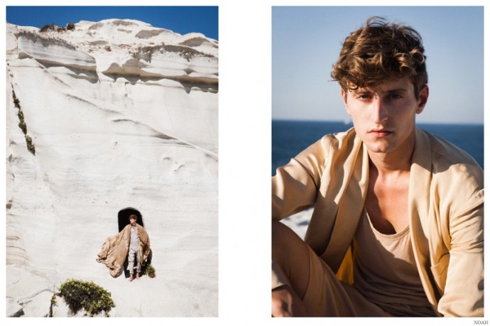Chris Beek Enjoys Outdoors Fashion Shoot for Noah Magazine – The ...