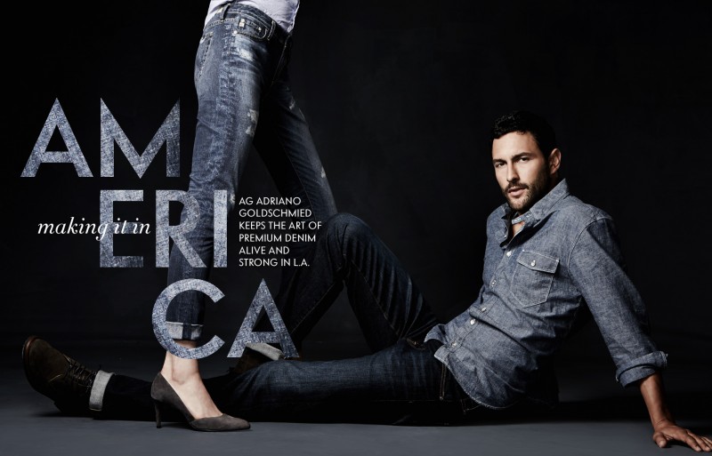 Noah Mills AG Adriano Goldschmied Neiman Marcus 2014