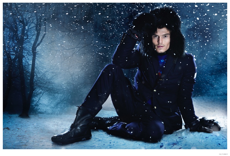 How to Wear the Winter Suit: Oliver Cheshire for GQ Turkey