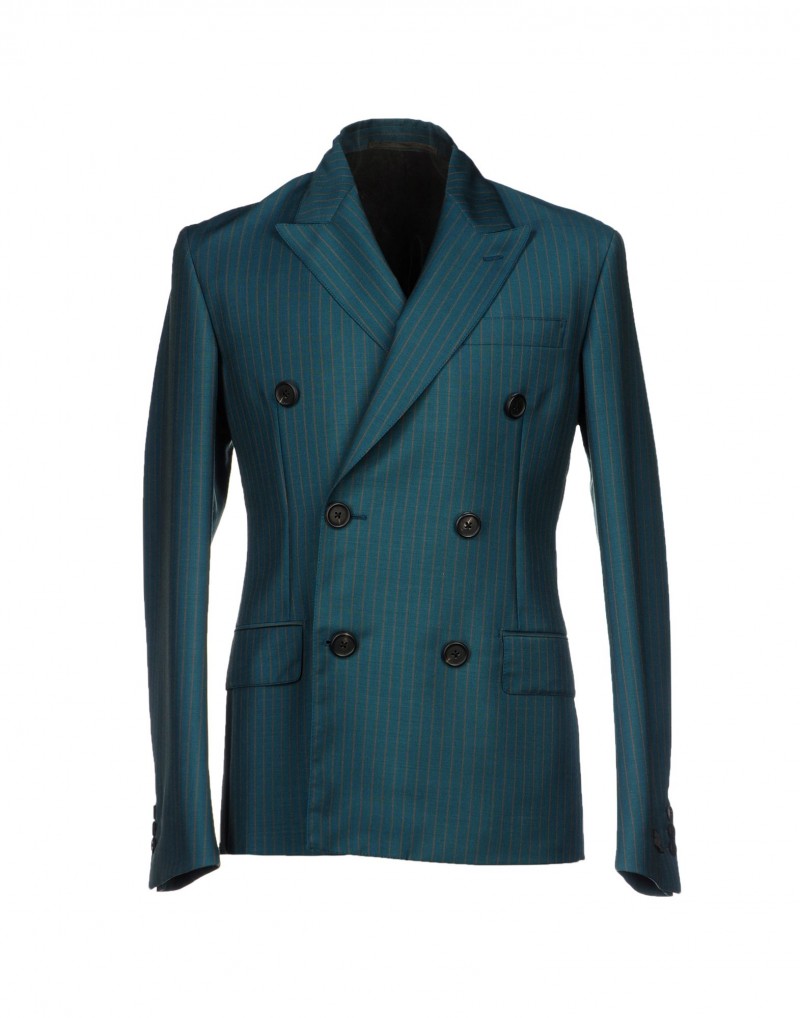 Prada striped double-breasted blazer