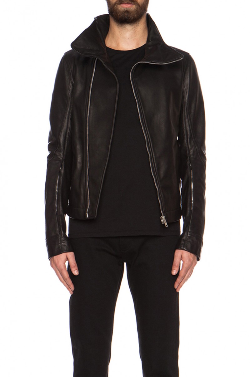 Rick Owens Bauhaus Leather Jacket