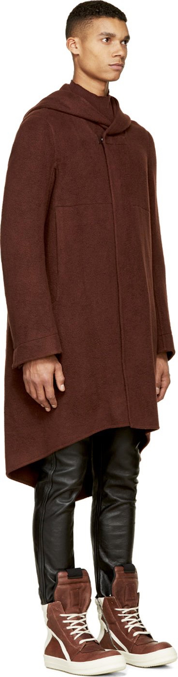 Rick-Owens-Burgundy-Hooded-Coat-002