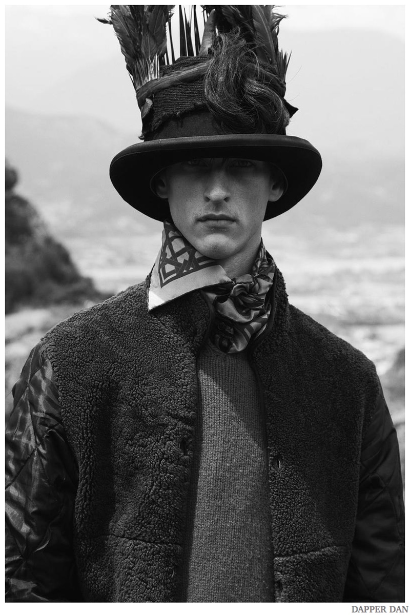 Rogier Bosschaart Traverses Mountain in Eclectic Styles for Dapper Dan