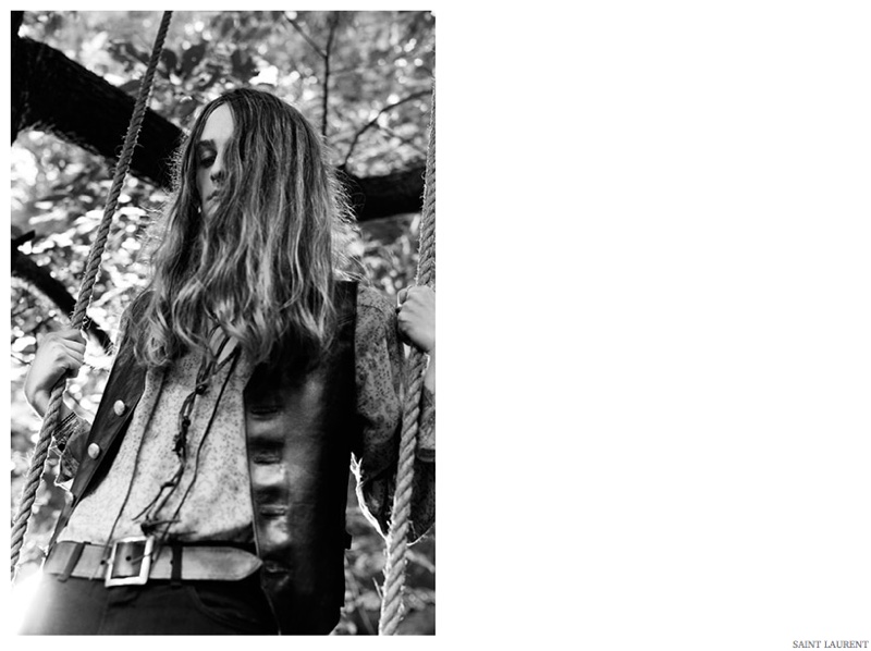 Saint Laurent Spring 2015 Men Look Book Collection Psych Rock