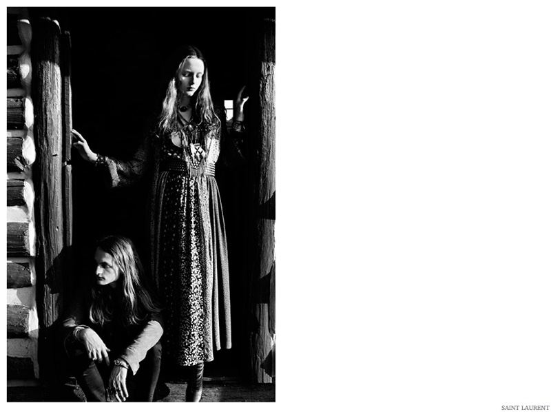 Saint Laurent Spring 2015 Men Look Book Collection Psych Rock