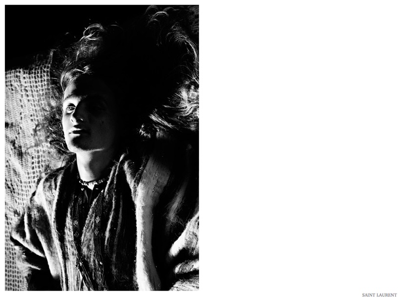 Saint Laurent Spring 2015 Men Look Book Collection Psych Rock