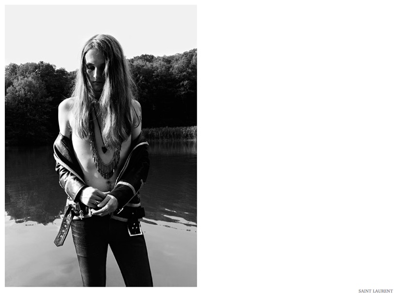Saint Laurent Spring 2015 Men Look Book Collection Psych Rock