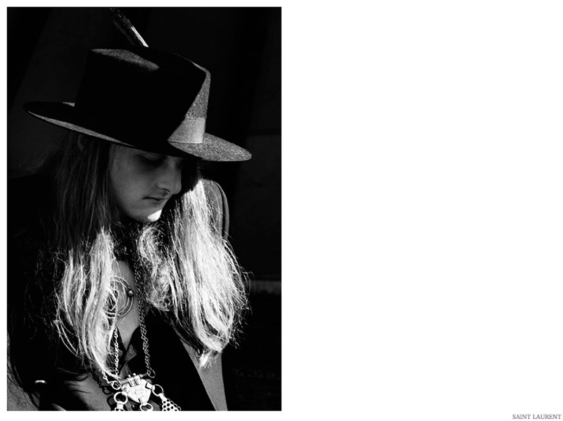 Saint Laurent Spring 2015 Men Look Book Collection Psych Rock