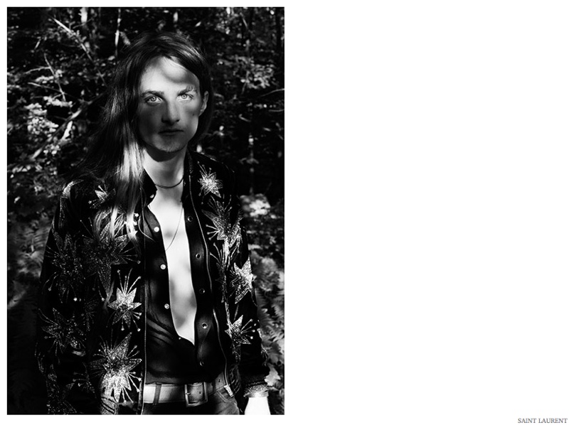 Saint Laurent Spring 2015 Men Look Book Collection Psych Rock