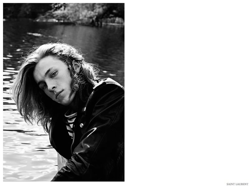 Saint Laurent Spring 2015 Men Look Book Collection Psych Rock