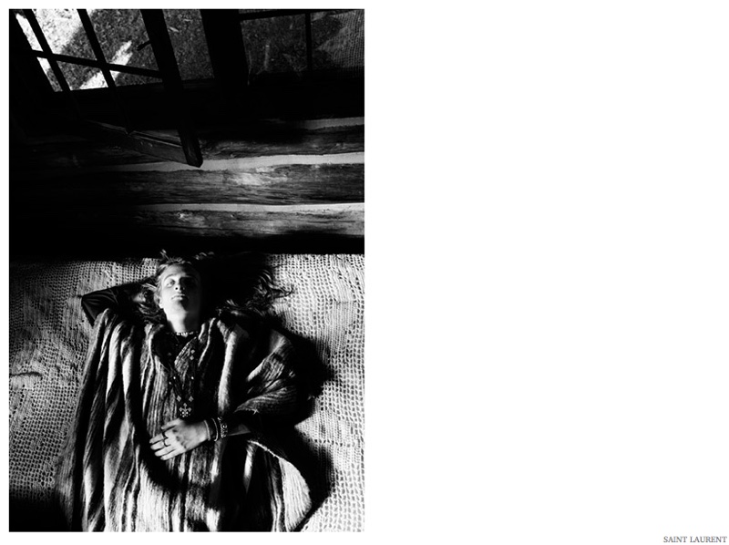 Saint Laurent Spring 2015 Men Look Book Collection Psych Rock