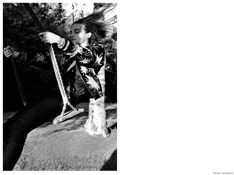 Saint Laurent Spring 2015 Men Look Book Collection Psych Rock