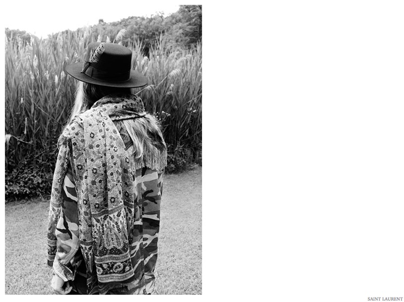 Saint Laurent Spring 2015 Men Look Book Collection Psych Rock