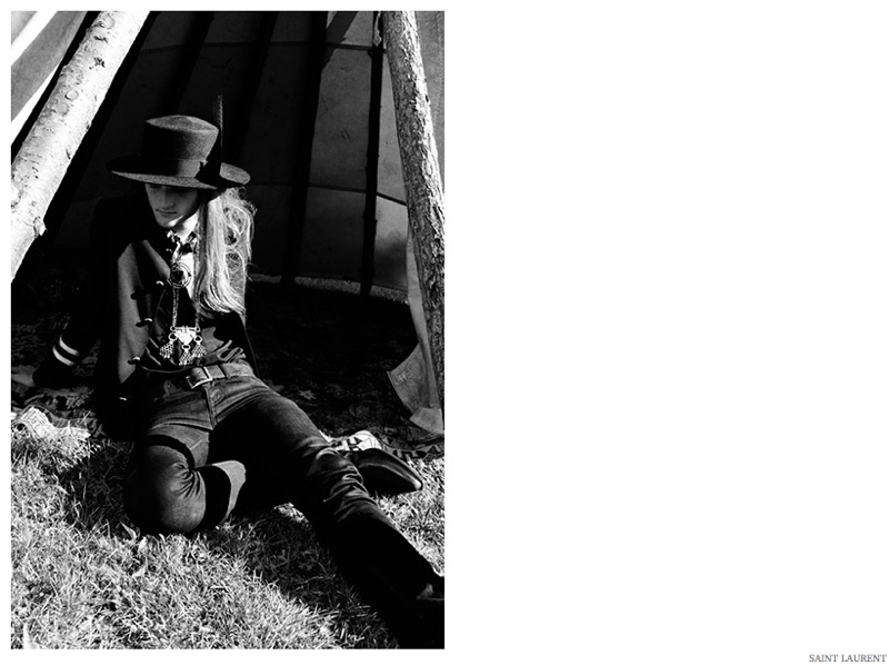 Saint Laurent Spring 2015 Men Look Book Collection Psych Rock
