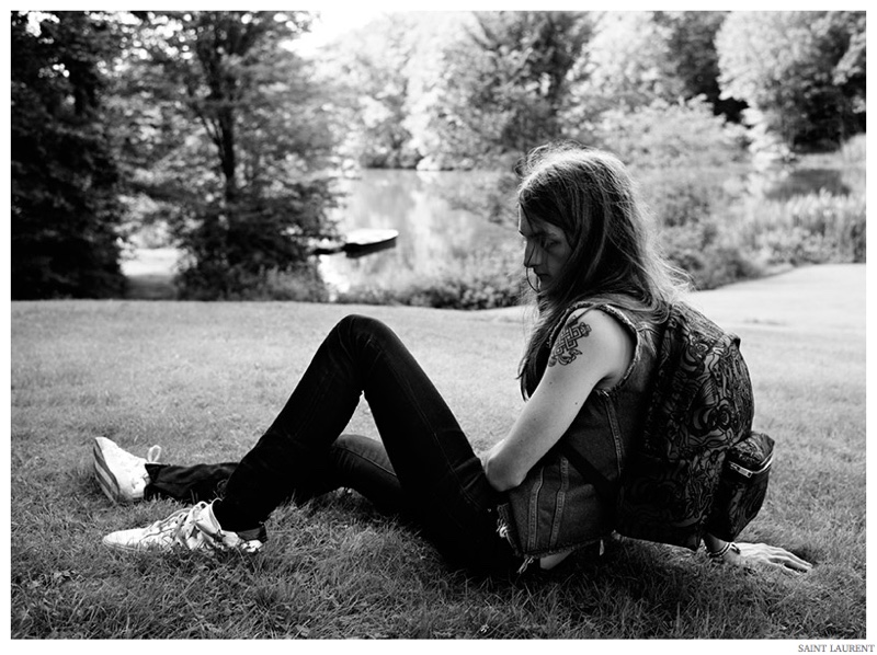Saint Laurent Spring 2015 Men Look Book Collection Psych Rock