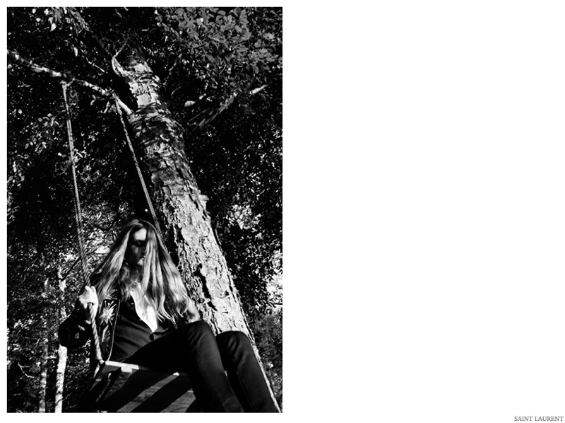 Saint Laurent Spring 2015 Men Look Book Collection Psych Rock