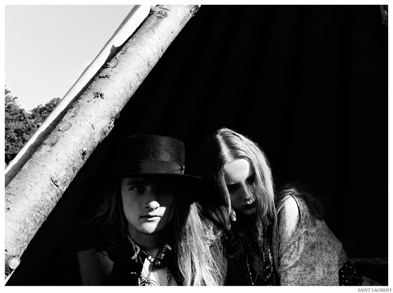 Saint Laurent Spring 2015 Men Look Book Collection Psych Rock
