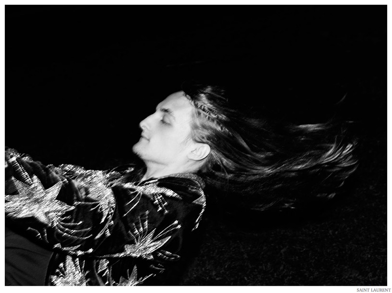 Saint Laurent Spring 2015 Men Look Book Collection Psych Rock