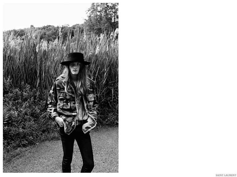 Saint Laurent Spring 2015 Men Look Book Collection Psych Rock