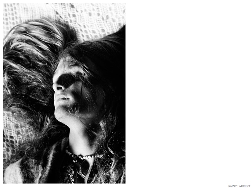 Saint Laurent Spring 2015 Men Look Book Collection Psych Rock