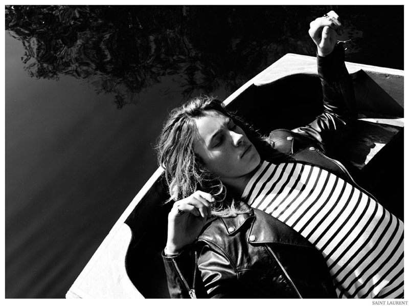 Saint Laurent Spring 2015 Men Look Book Collection Psych Rock