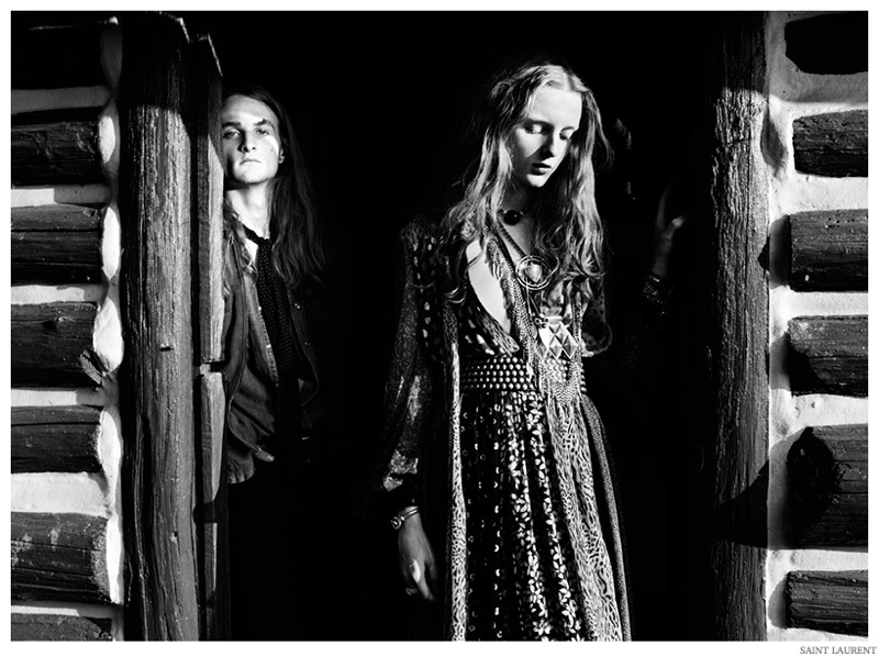 Saint Laurent Spring 2015 Men Look Book Collection Psych Rock