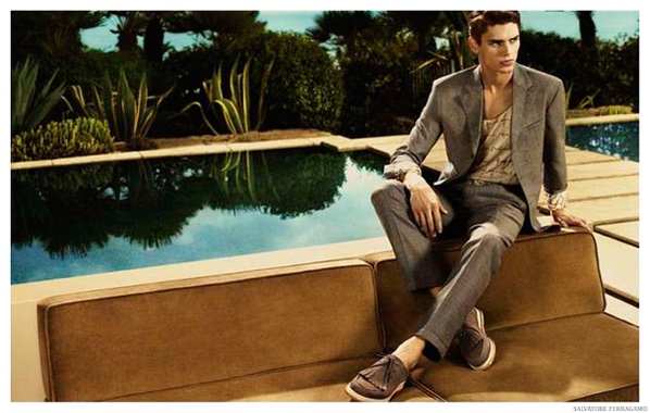 First Look: Salvatore Ferragamo Spring/Summer 2015 Men’s Campaign