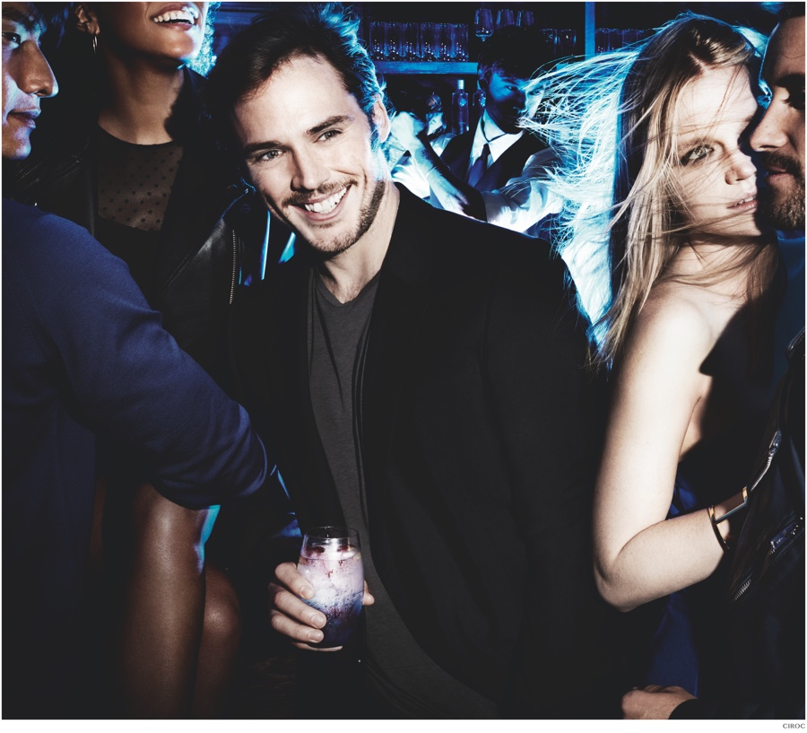 Sam Claflin Fronts Ciroc Campaign by Mario Testino