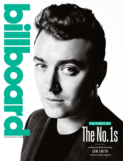 Sam Smith Billboard December 2014 Cover