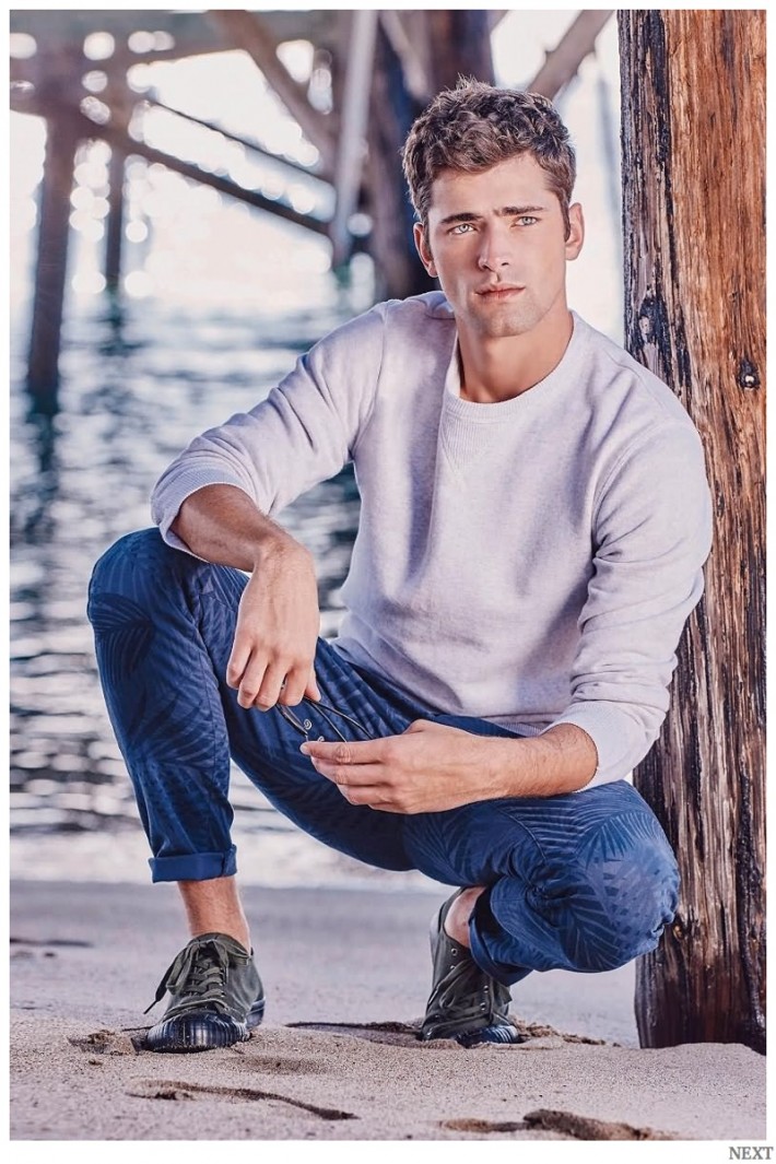 Sean O'Pry Reunites with Next for Spring 2015 Preview – The Fashionisto