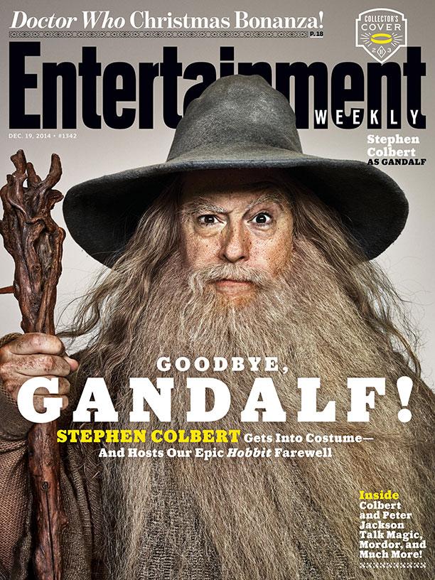 Stephen-Colbert-Gandalf-Entertainment-Weekly-December-2014-Cover