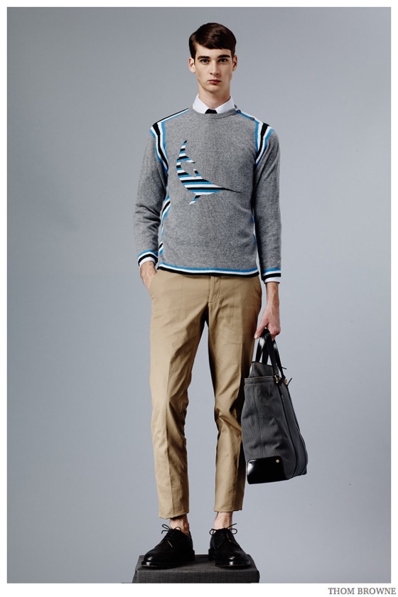 Thom Browne Embraces Beach Ready Fashions + Nautical Styles for Spring ...