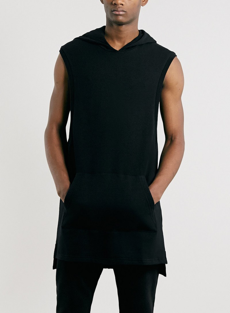 Topman-Black-Draped-Sleeveless-Tunic-Sweatshirt-001