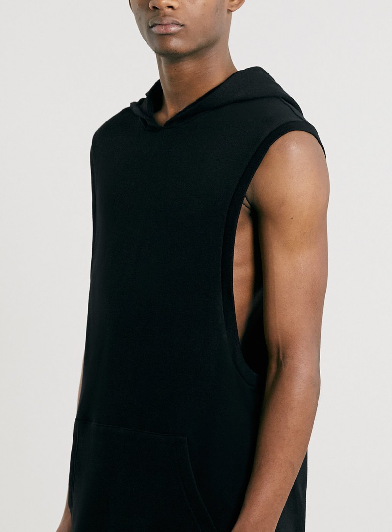 Topman-Black-Draped-Sleeveless-Tunic-Sweatshirt-004