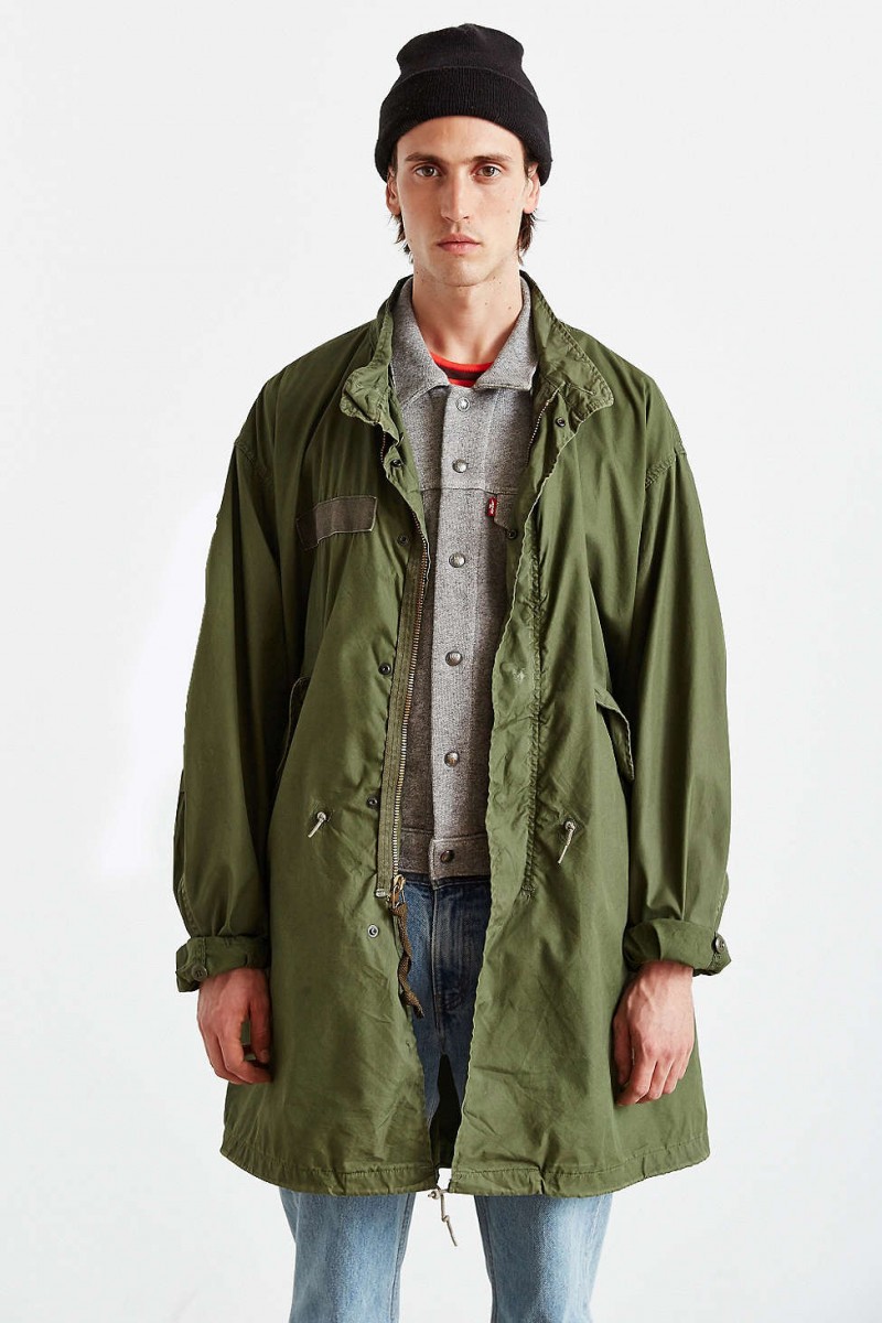 Urban Renewal Vintage Unlined Fishtail Parka