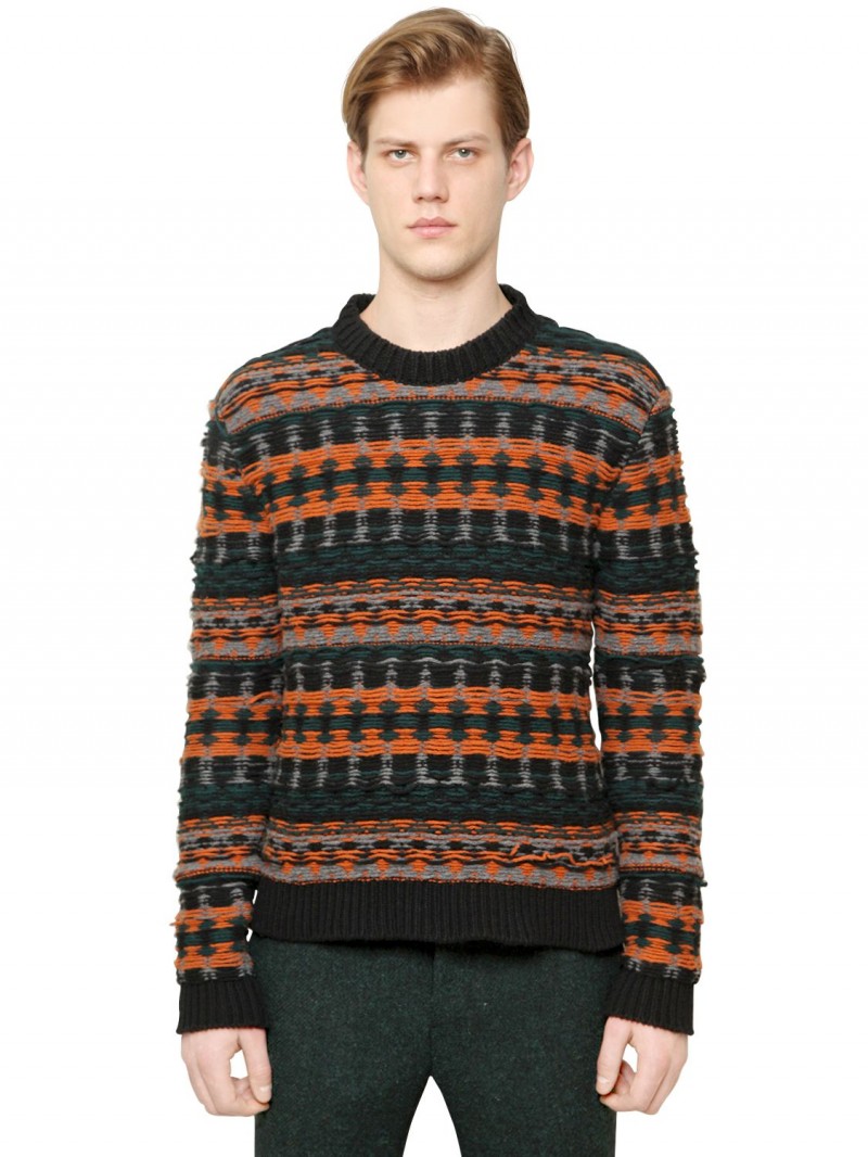 Valentino Reversed Jacquard Sweater