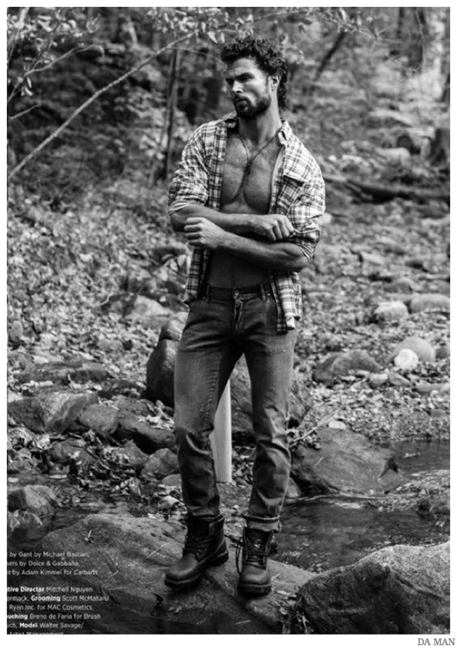 Walter Savage Embraces Casual Rugged Styles for Da Man