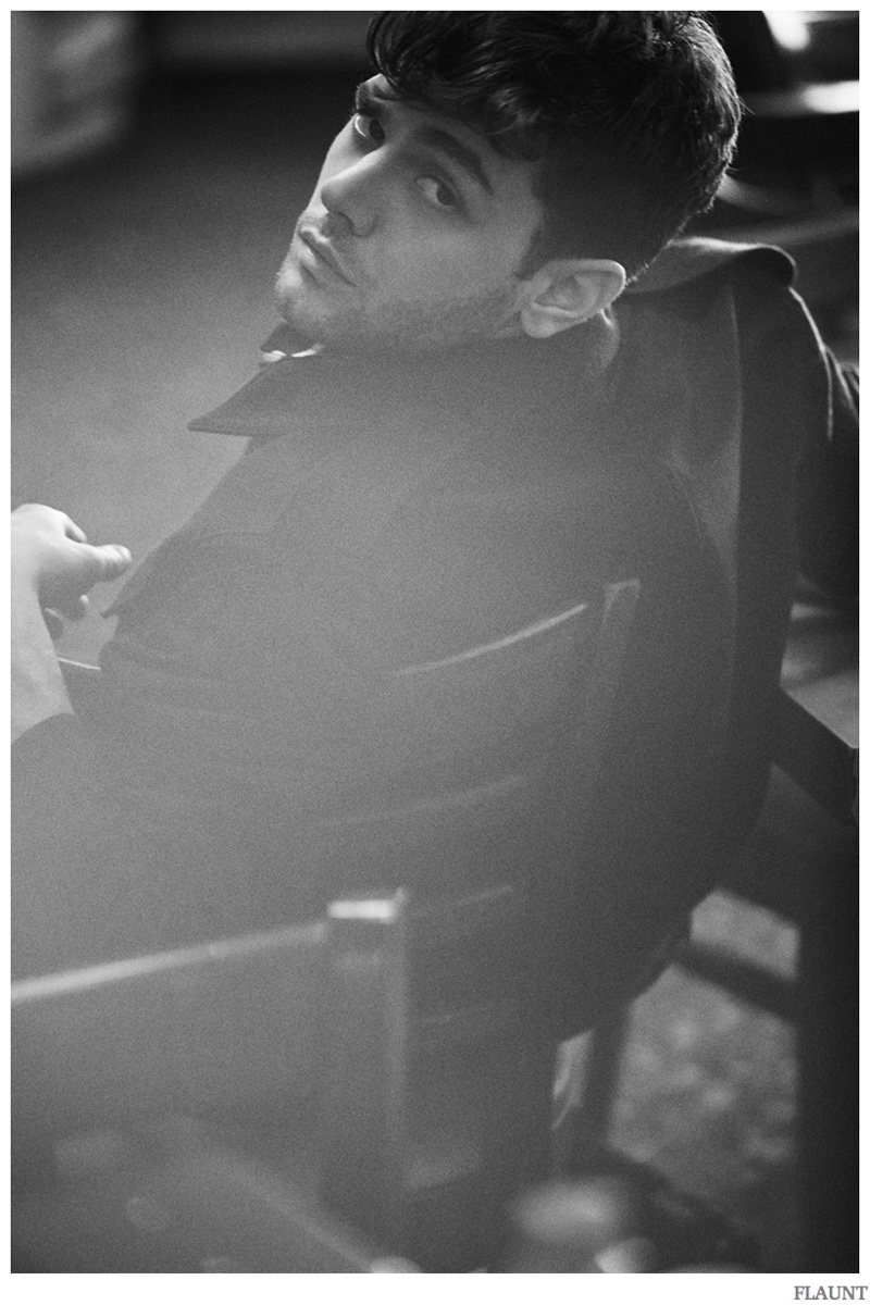 Xavier Dolan Poses for Flaunt Shoot, Talks Perfection