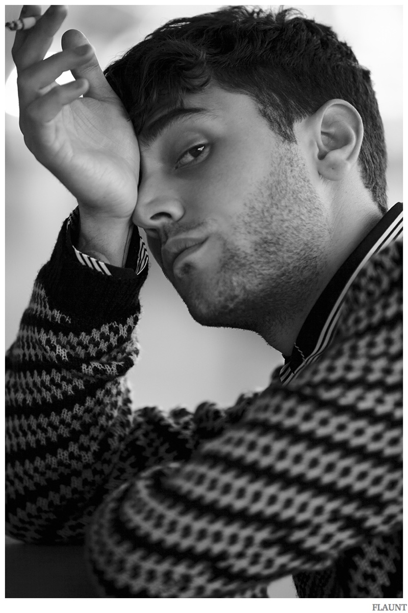 Xavier Dolan Poses for Flaunt Shoot, Talks Perfection – The